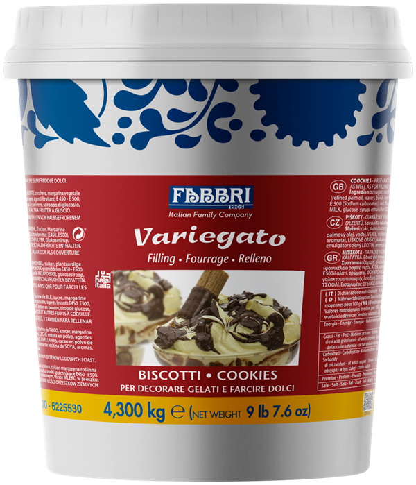 FABBRI VARIEGAT COOKIES 4,3kg