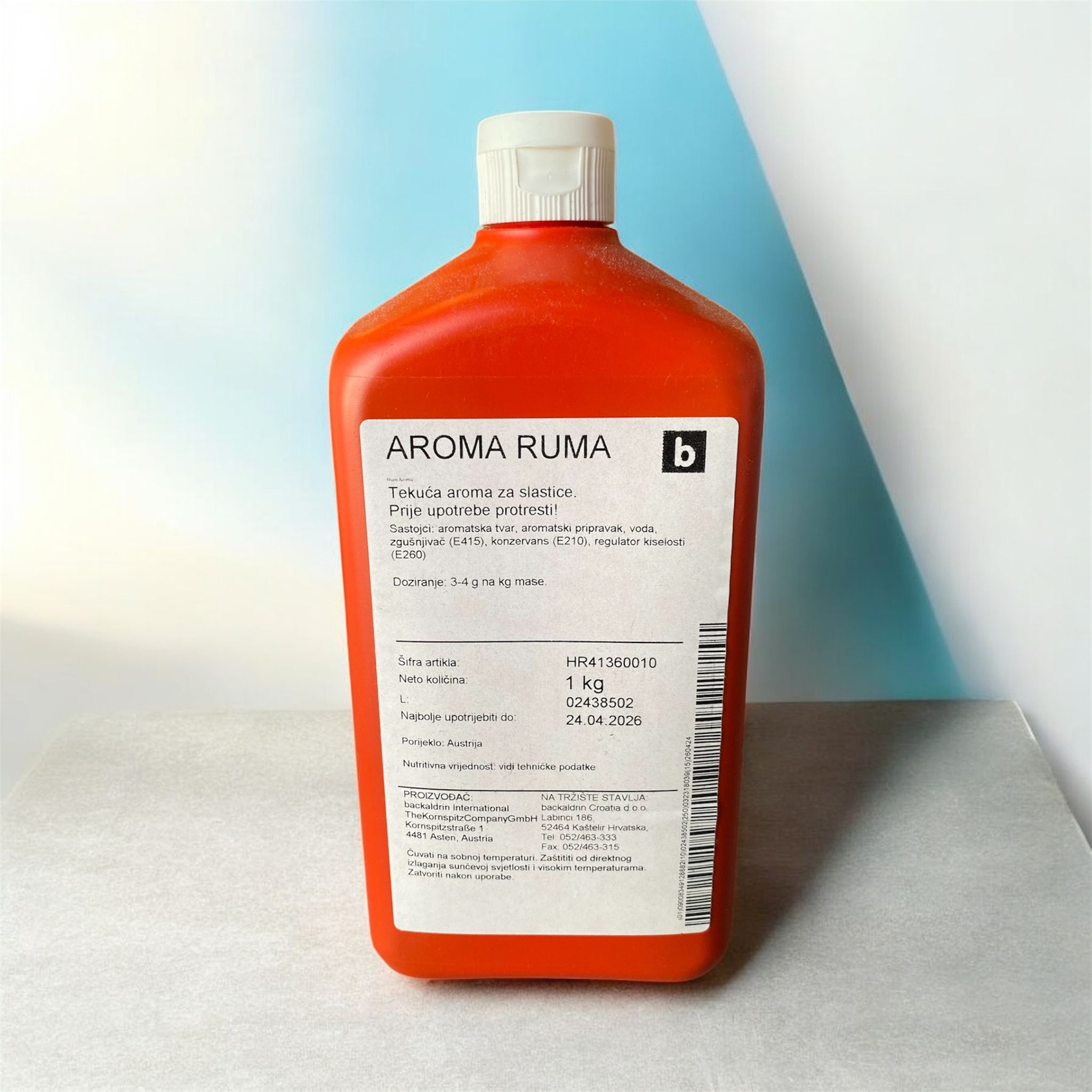 AROMA RUMA 1L BACKALDRIN
