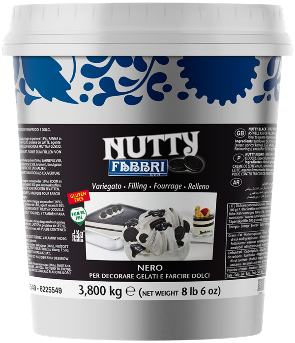 FABBRI VARIEGAT NUTTY NERO 3,8kg