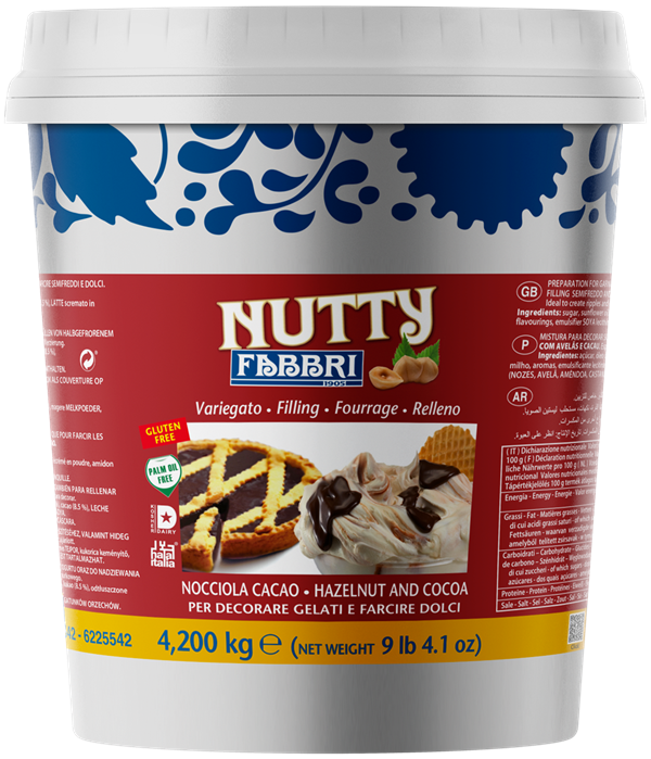 FABBRI VARIEGAT NUTTY KAKAO LJEŠNJAK 4,2kg