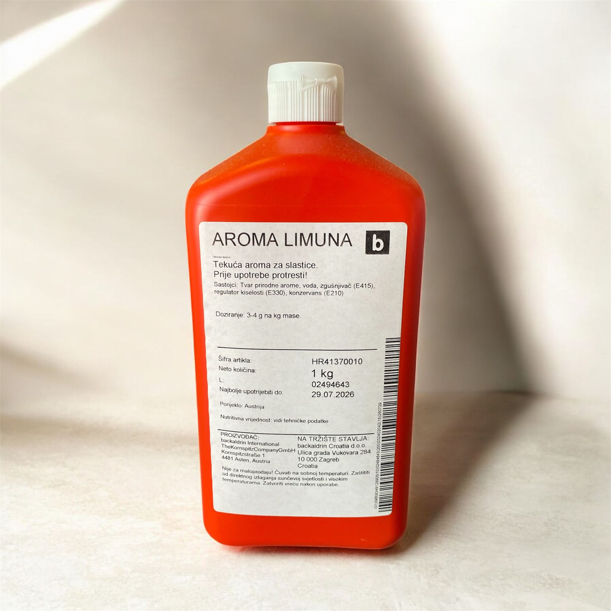 AROMA LIMUNA 1L BACKALDRIN